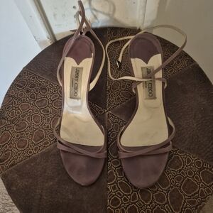 Jimmy Choo Purple Heels Luxurious Design